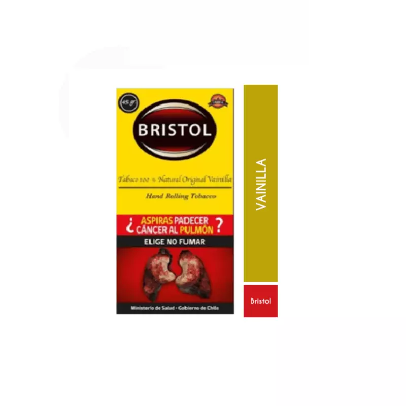 Tabaco Bristol Vainilla 45 grs