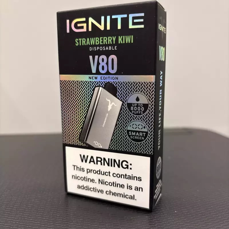 IGNITE V80  Morango e kiwi