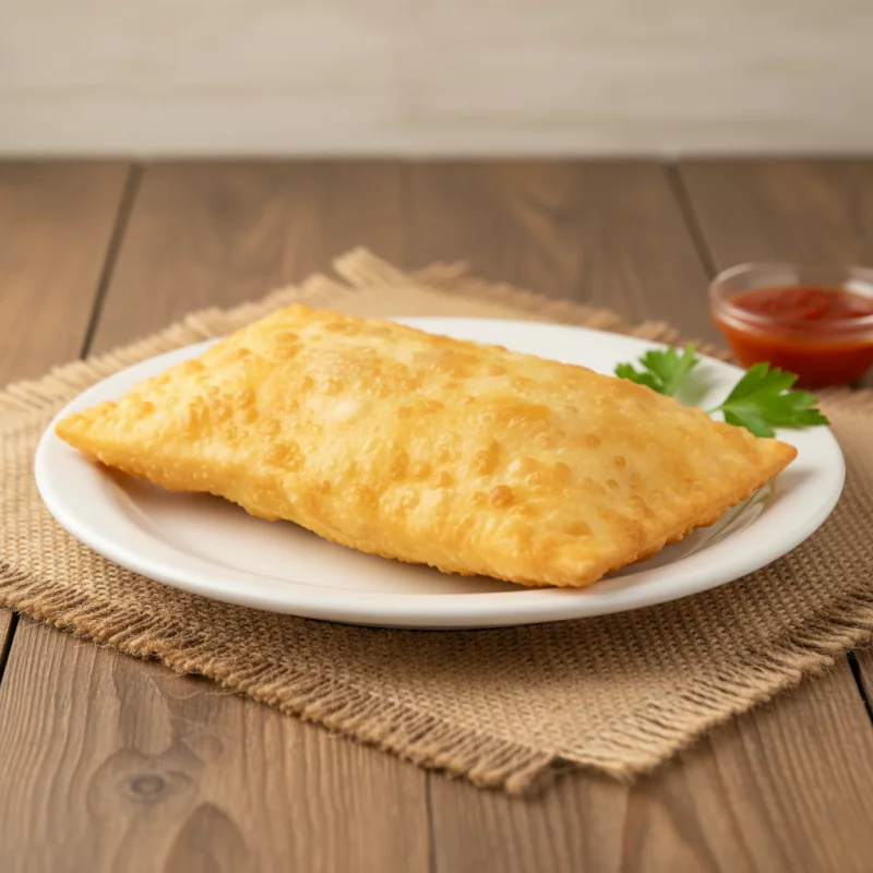 Pastel Carne com Queijo