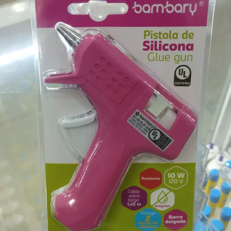 Pistola de silicona bambary