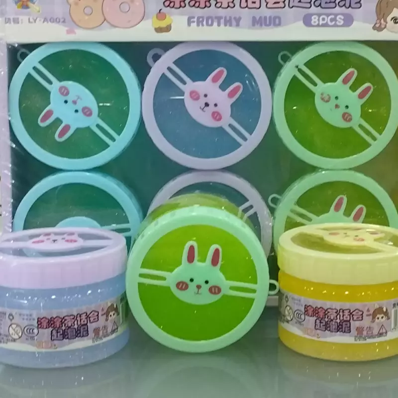 Slime escarchado conejo