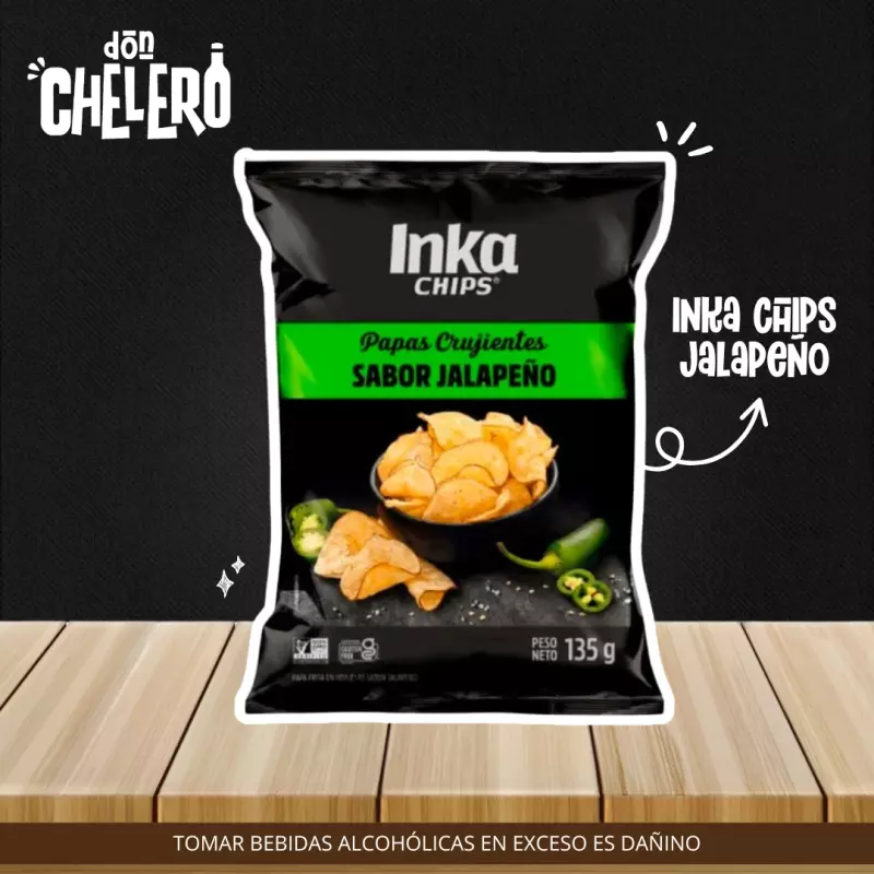 INKA CHIPS SABOR JALAPEÑO 135G