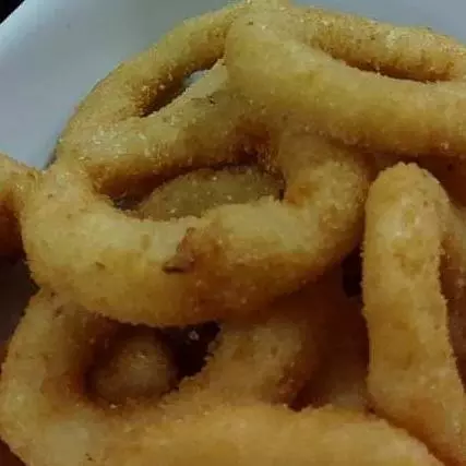 Anéis de cebola + Molho