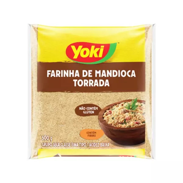 Farinha Mandioca Torrada 500g Yoki