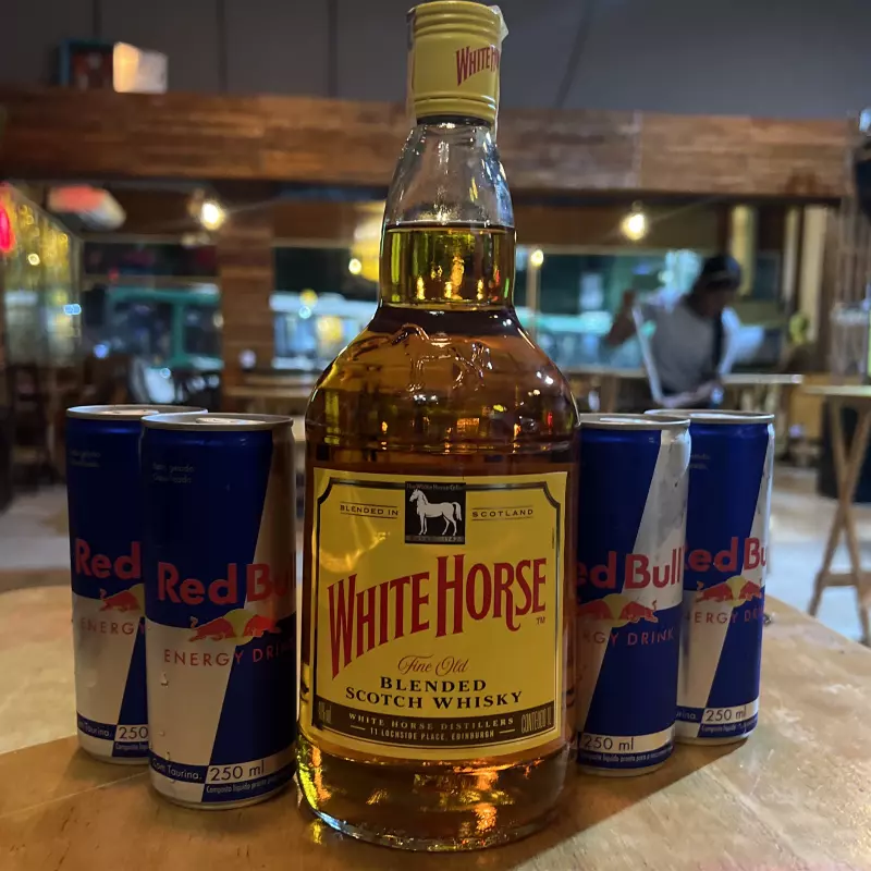 Combo White horse