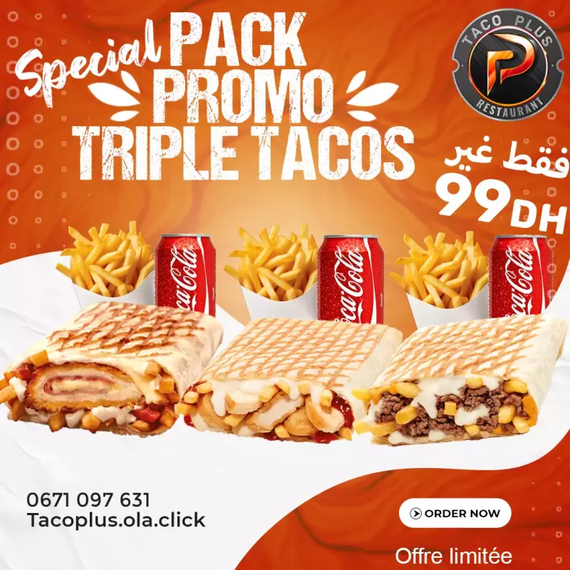 Pack triple Tacos