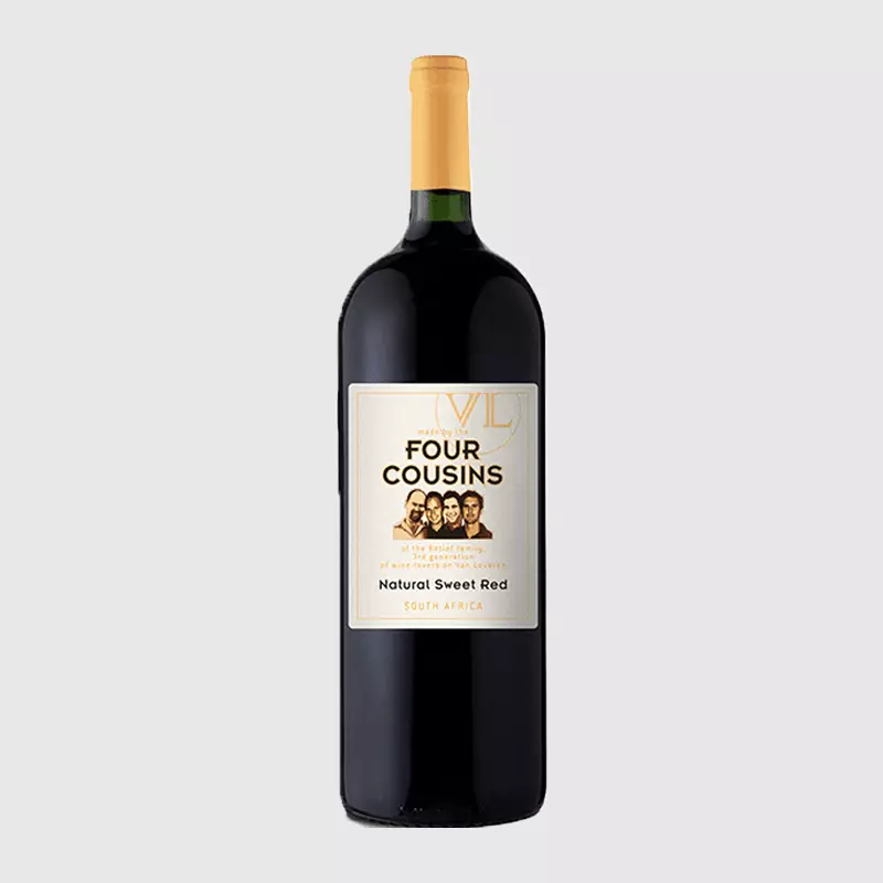 FOUR COUSINS NATURAL SWEET RED WINE