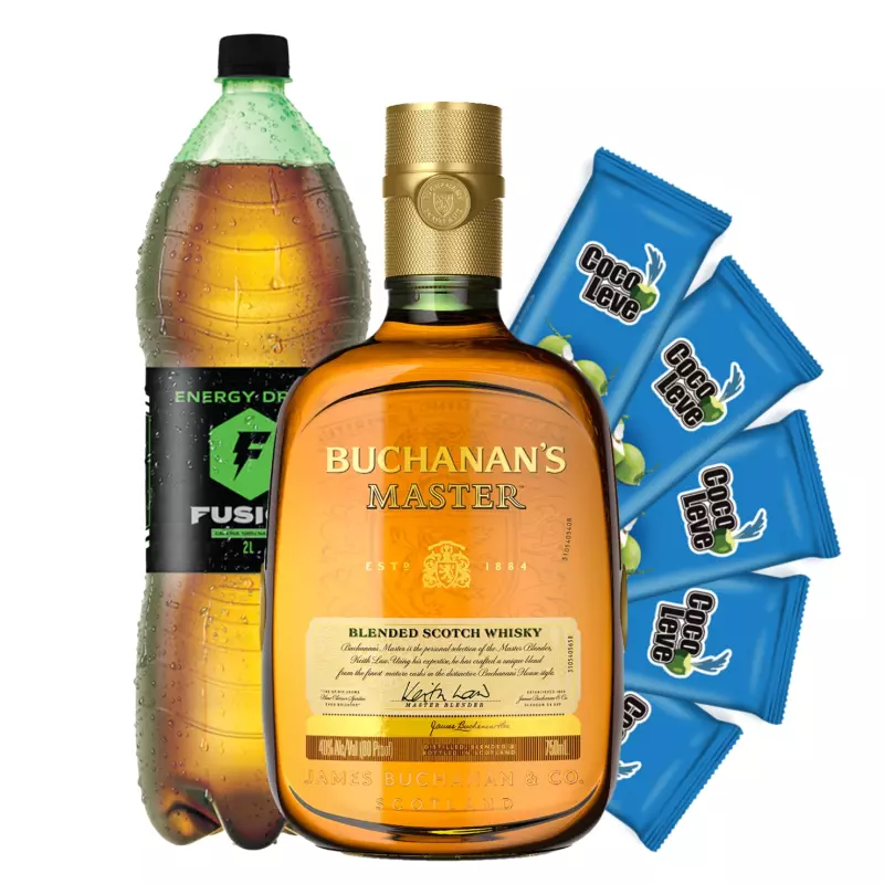 Combo Whisky Buchanan's Master 750ml