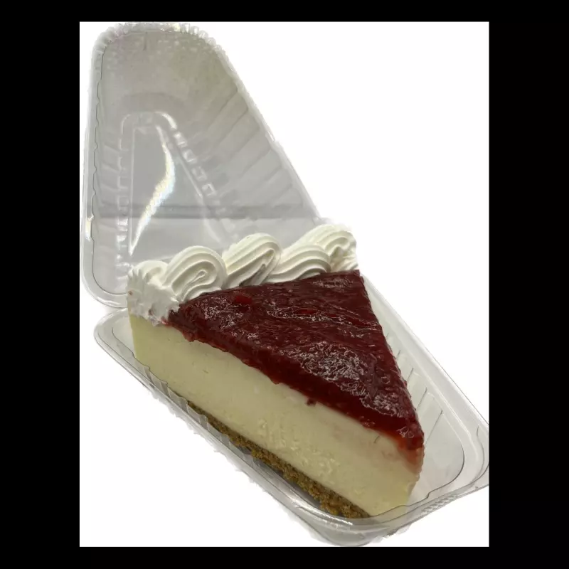 Rebanada de Cheesecake de frambuesa