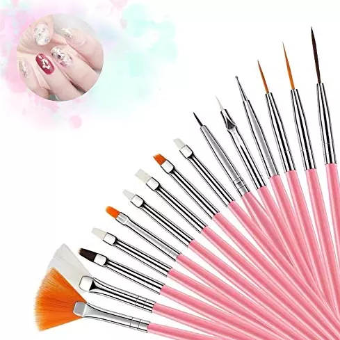 Juego de (15) pinceles