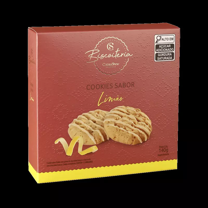 Cookies limão 140g