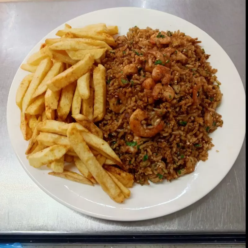 ARROZ CON CAMARONES