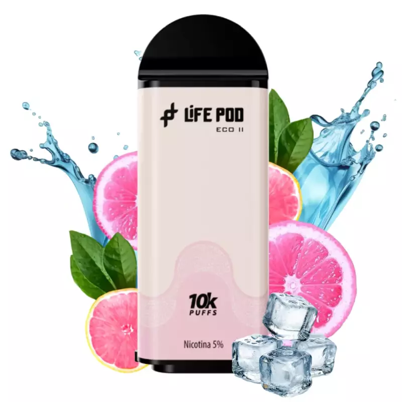 Refil Life Pod 10k Pink Lemonade