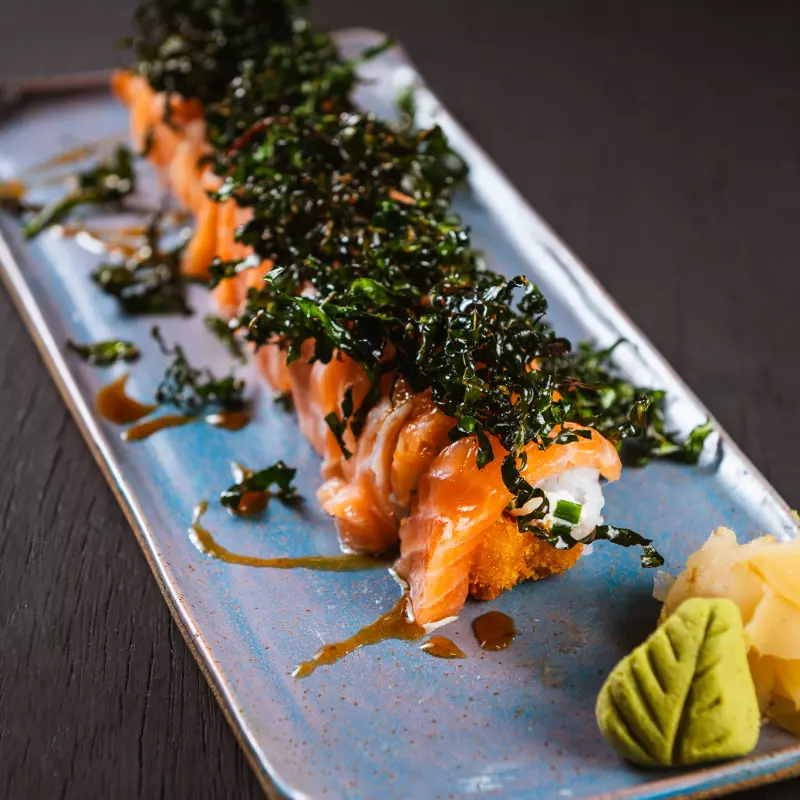 Salmão Crocante
