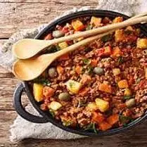 Carne Moída a Primavera