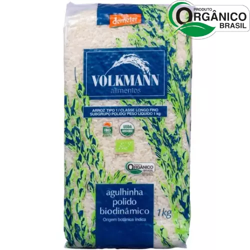 Arroz Agulhinha Polido Orgânico 1kg