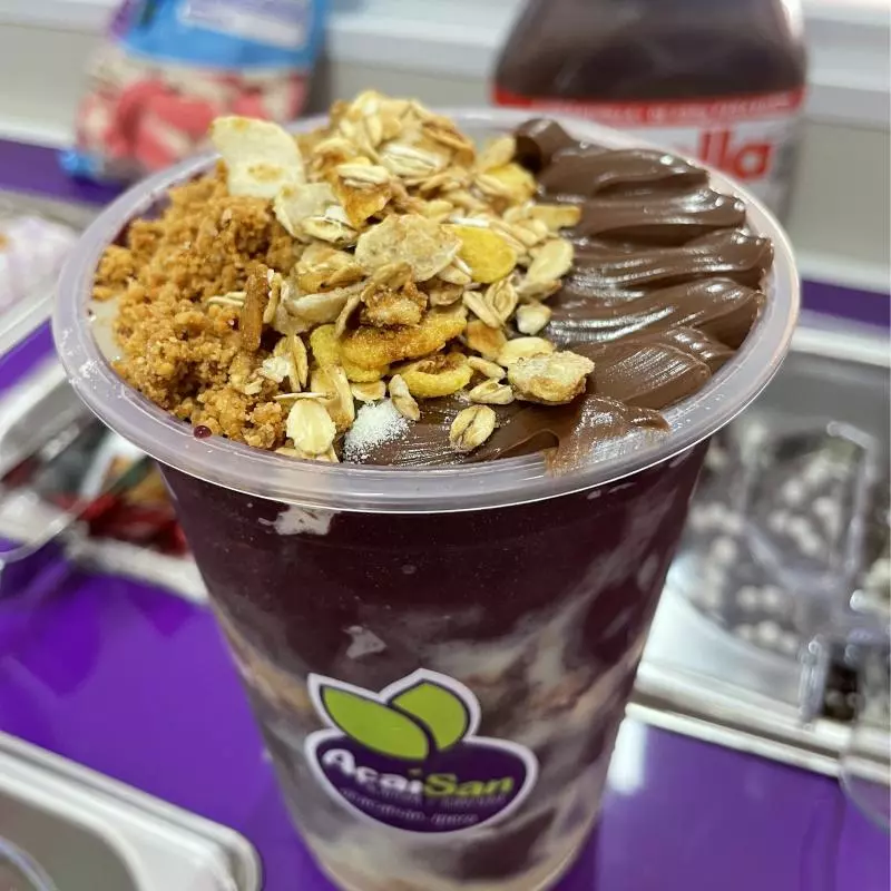 AÇAÍ 700ML + 5 ADICIONAIS GRATIS