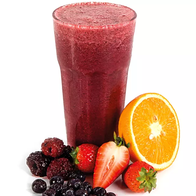 Suco de Laranja & Frutas Vermelhas