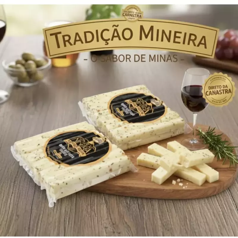 QUEIJO  PALITO TEMPERADO 500G