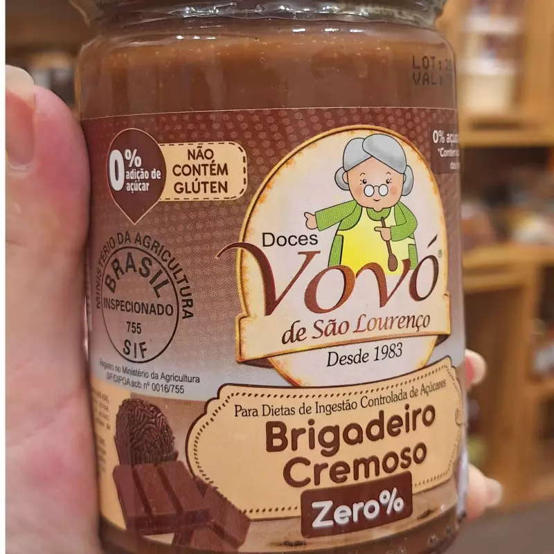 Brigadeiro SEM AÇÚCAR, SEM GLUTEN