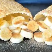 Pastel 25cm morango banana doce de l