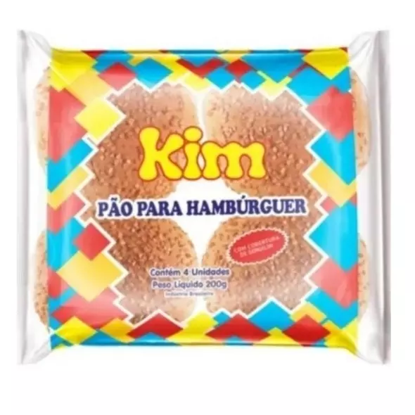 Pão para hambúrguer  gergelim 200 g