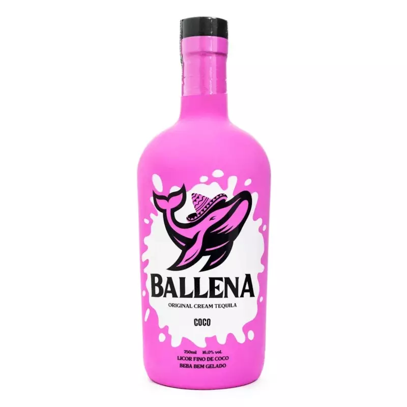 Licor ballena coco