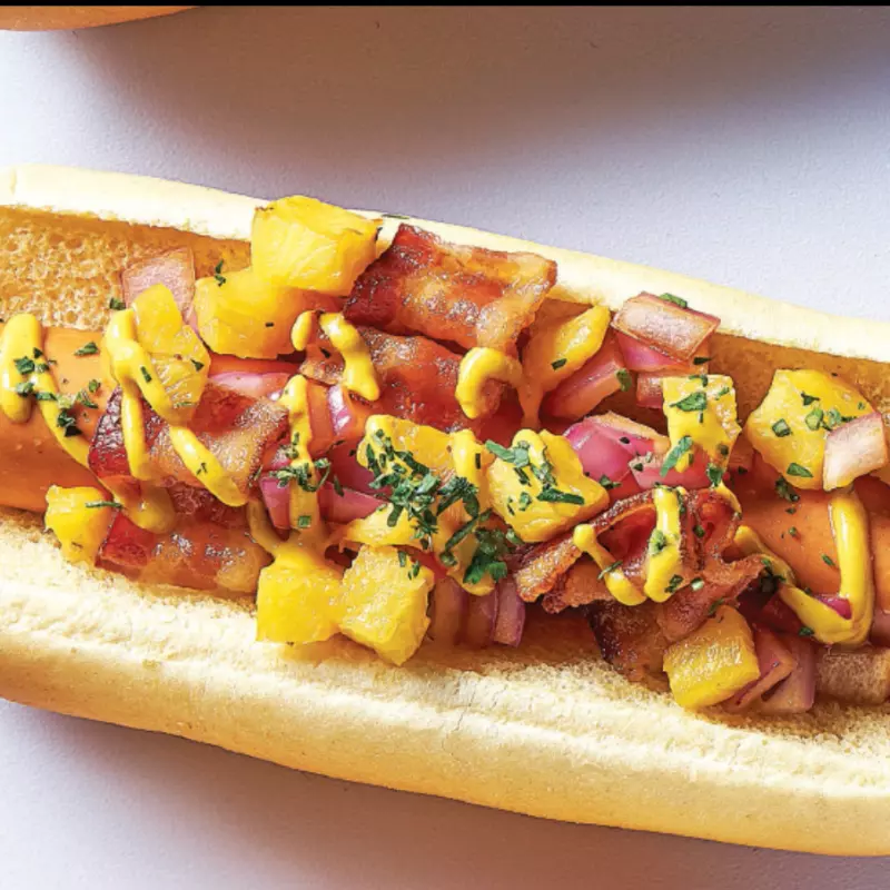 Hot Dog Hawaiano