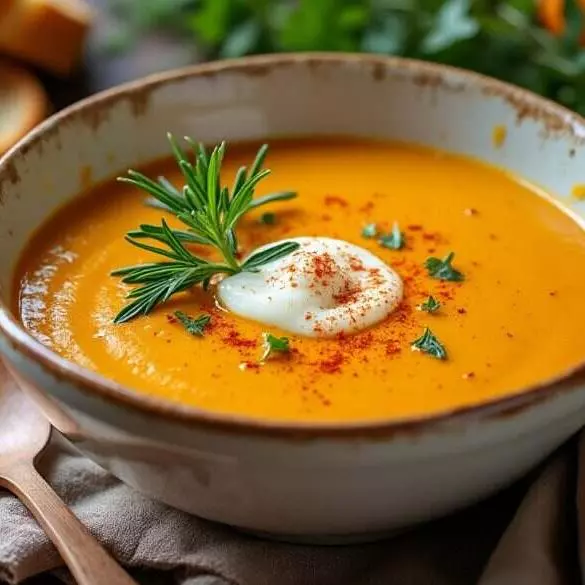 Crema de zanahorias