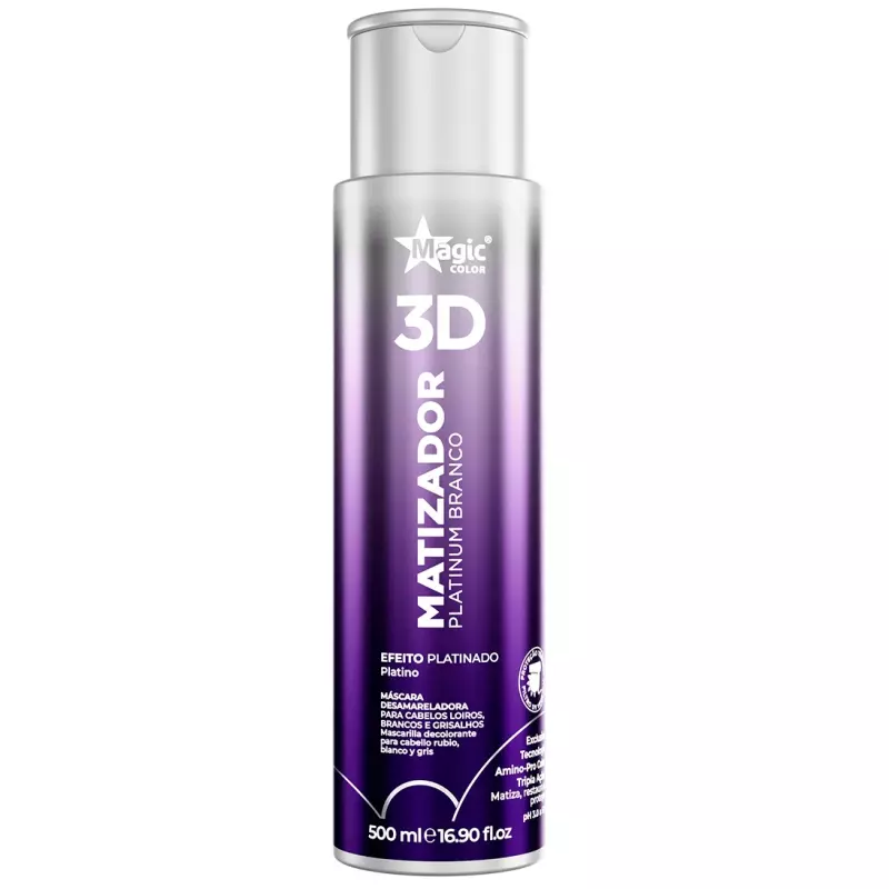3D Platinum Branco Platinado 500ml