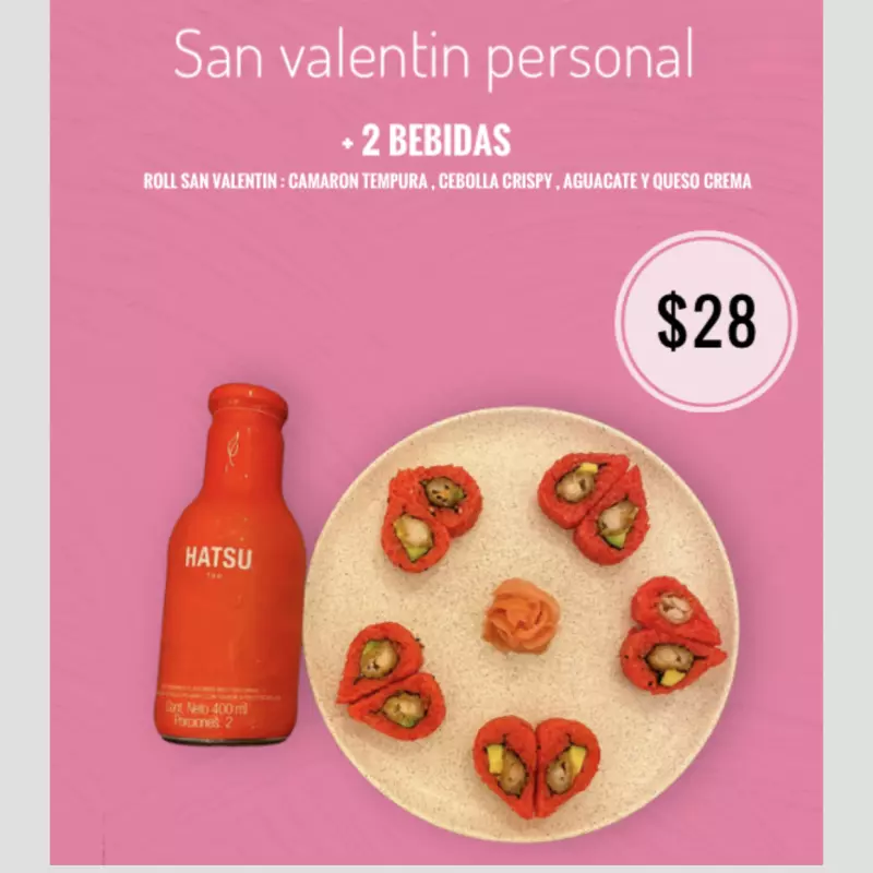 COMBO PERSONAL SAN VALENTÍN