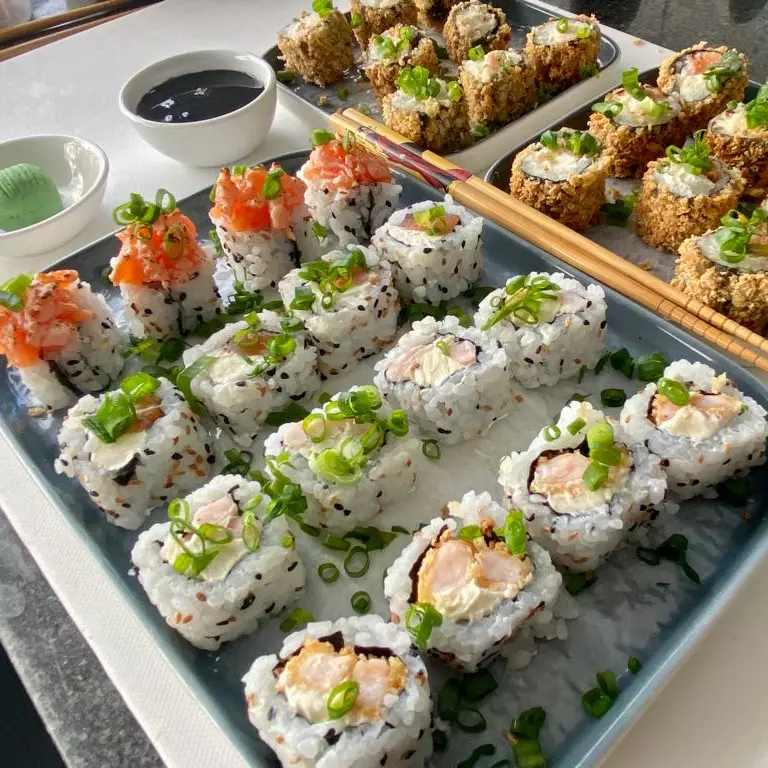 Combo Salmão Camarão