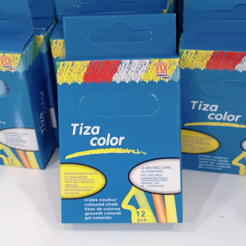 Tiza de colores Regional depot