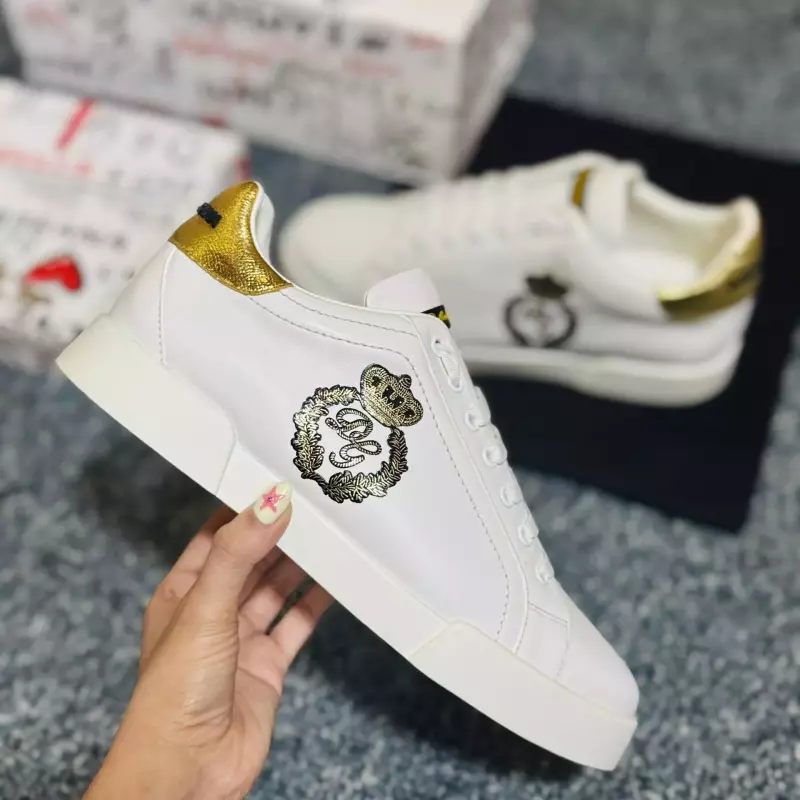 TENIS DOLCE GABBANA GOLD