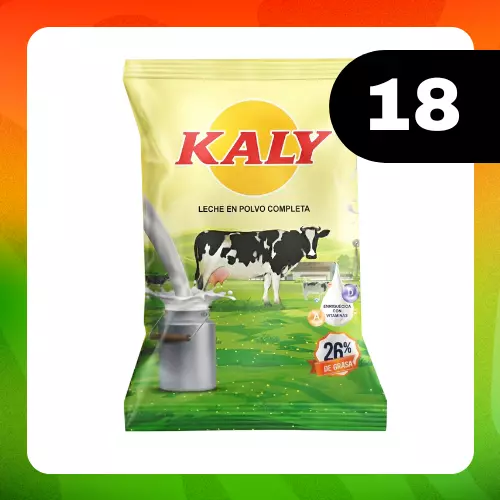Medio Bulto Kaly Leche Completa 200g