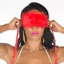 Venda em Pelucia Vermelha - 8037PS