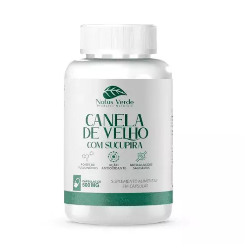 Cápsula Canela de Velho com Sucupira
