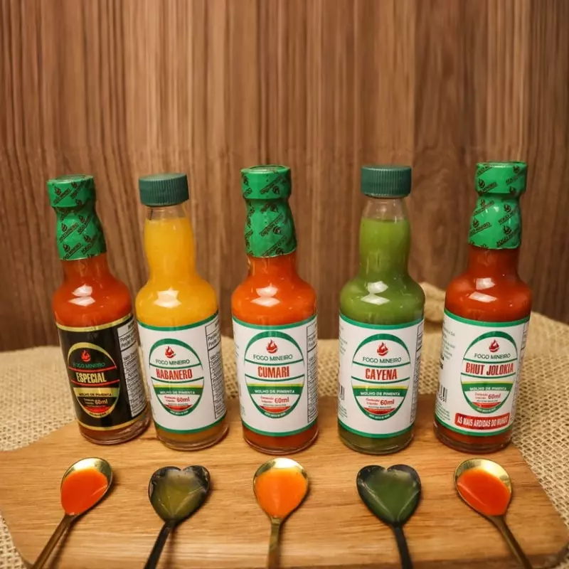 -330- KIT MOLHOS FOGO MINEIRO $34.85