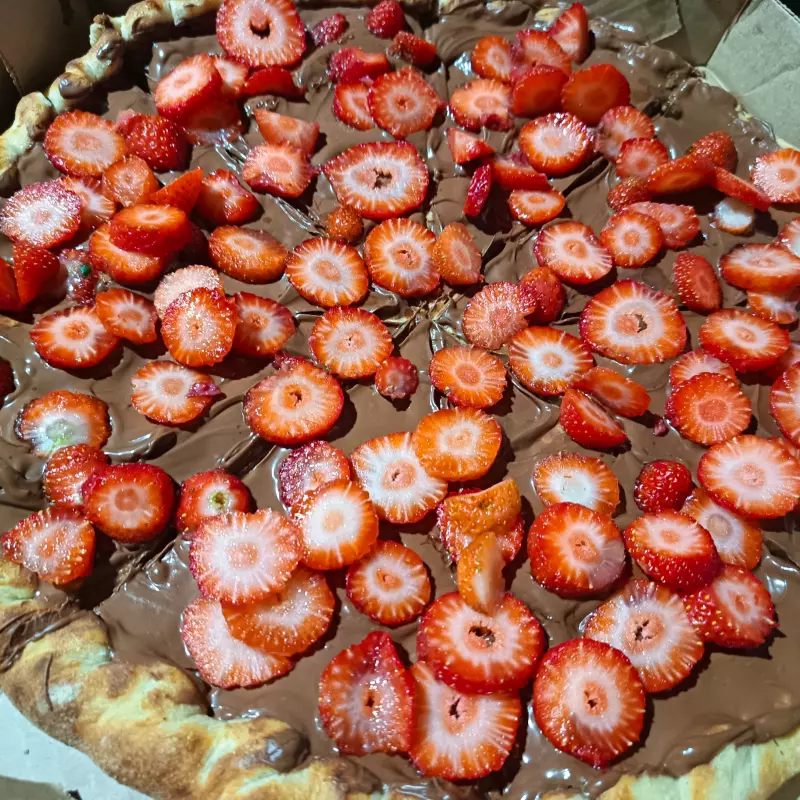 Chocolate com morango