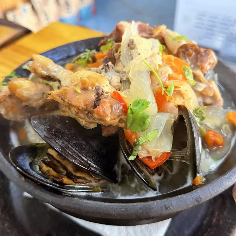 Cocimiento de Mariscos