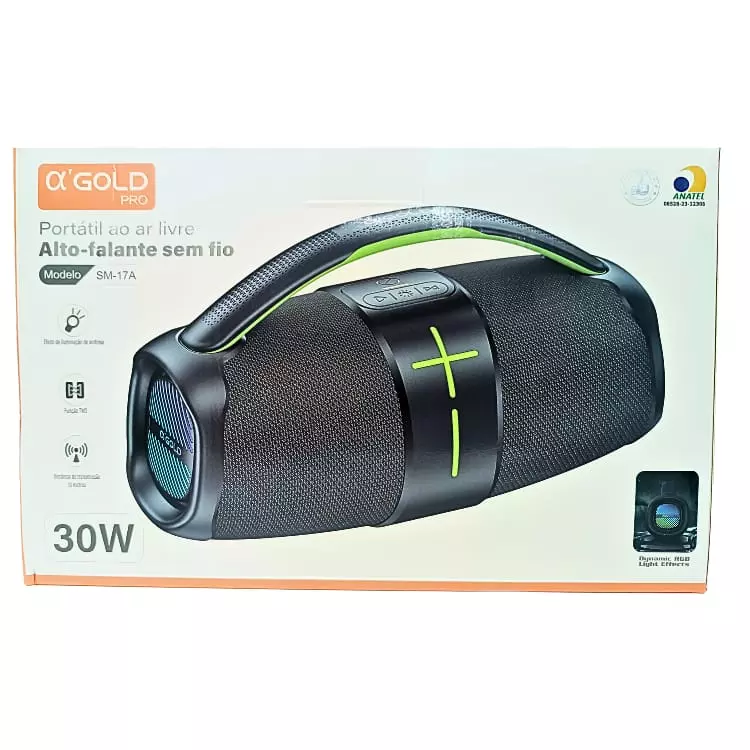 CAIXA DE SOM GOLD SM-17A