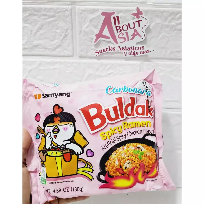 Buldak carbonara