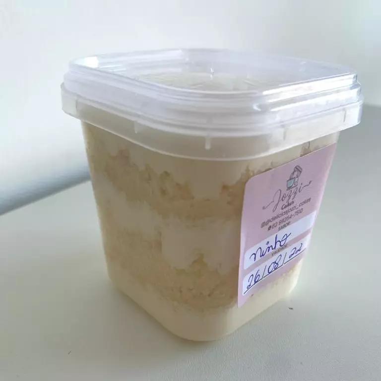 Bolo pote sabor ninho