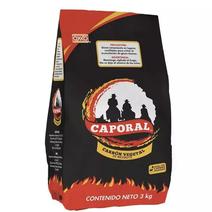 Carbón el caporal 3 kg