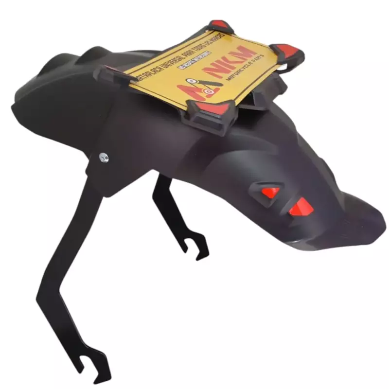 GUARDA BARRO PLATINA PLANA ROJO