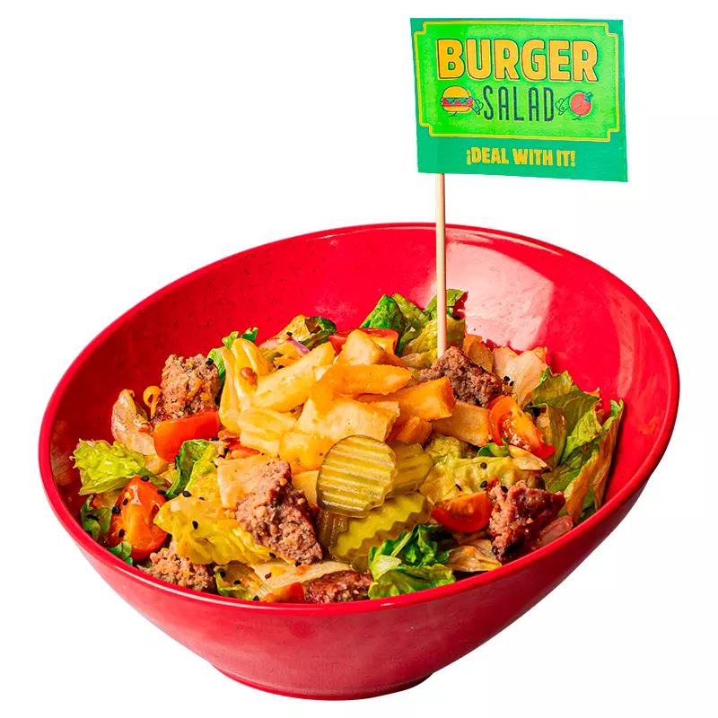 Burger Salad