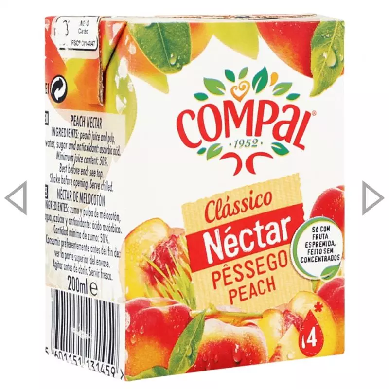 COMPAL PÊSSEGO 20CL