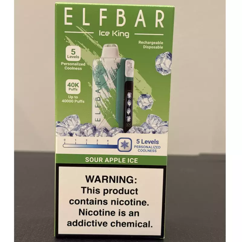 ELFBAR KING 40K MAÇÃ AZEDA