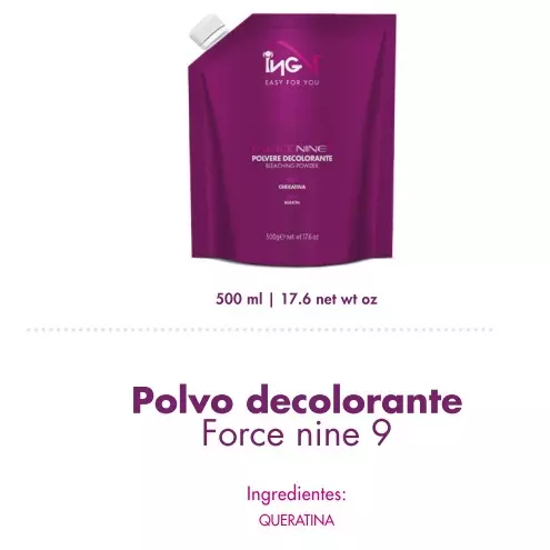 Polvo Decolorante Force 9