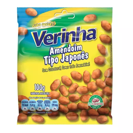 Amendoin Japones Verinha 100g